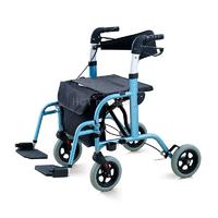 Orthopedic walker rollator with footrest HCT-9103